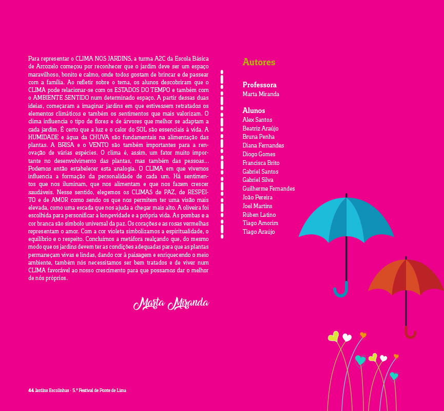 Climas Favoráveis: TEMPO de PAZ, de RESPEITO e de AMOR
