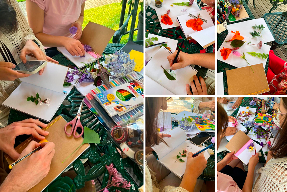 Festival Internacional de Jardins recebeu workshop “Herbário Artístico”